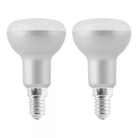 2 ampoules LED Diall réflecteur E14 5,3W=40W blanc chaud