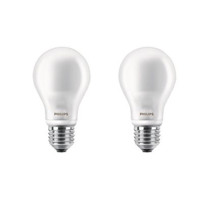 2 Ampoules LED E27 Standard 60W Blanc chaud Castorama