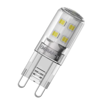 2 ampoules LED G9 200lm blanc chaud 1,9W Osram
