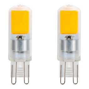 2 Ampoules LED G9 400lm=35W blanc neutre Jacobsen