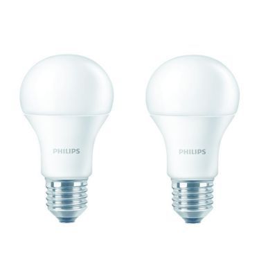 2 Ampoules Led Standard E27 60w Blanc Chaud Castorama