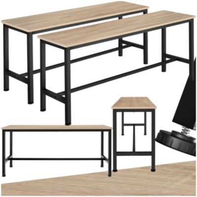 2 bancs Fairfield style industriel