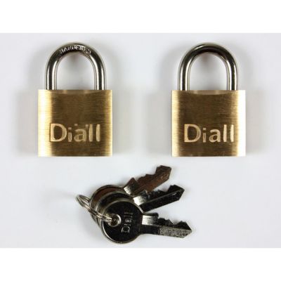 THIRARD - Lot de 2 cadenas Type1+, 45mm, anse acier, 2 clés/cadenas, s