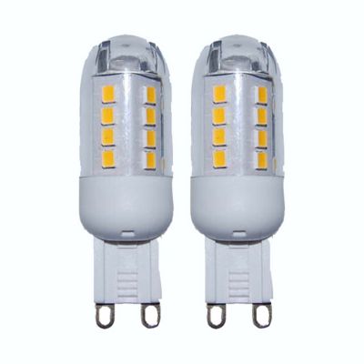 2 Capsules LED G9 3W=30W Blanc chaud Castorama
