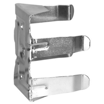 2 clips fixation plinthe sur pied, sans support ø28 mm