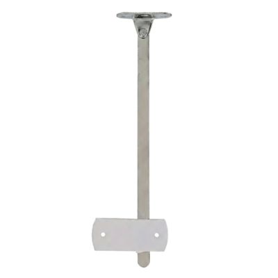 2 compas coulisseaux avec arrêt relevable L. 207 mm