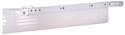 2 coulisses galet pour tiroir Diall beige L.450 mm