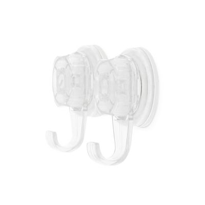 2 crochets Tenno transparent GoodHome
