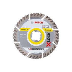 2 disques diamant X-Lock pro Bosch 125 mm