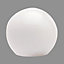 2 embouts ronds Colours Cold blanc Ø11 mm