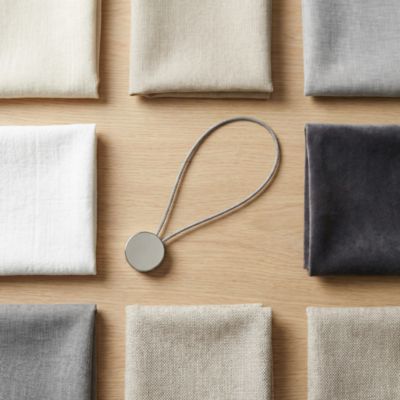2 embrasses Colours Round chromé mat