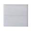 2 façades tiroir blanc Cooke & Lewis Meltem 65 x 30 cm