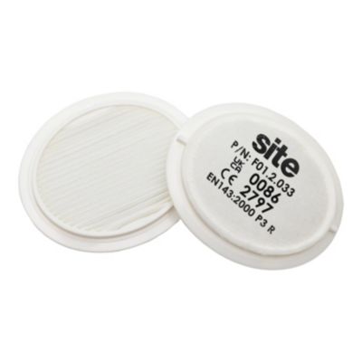 2 filtres rechange pour masque P3 Site