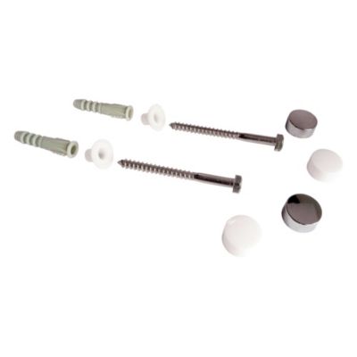 2 fixations cuvette WC/bidet 6x70 chevilles + capuchons - Somatherm For You