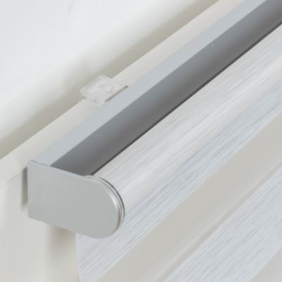 2 fixations universelles 3en1 pour store enrouleur Nisis gris GoodHome