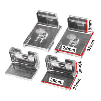 2 fixations universelles 3en1 pour store enrouleur Nisis gris GoodHome