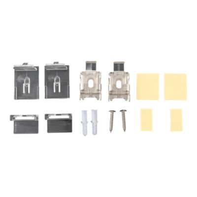 2 fixations universelles 3en1 pour store enrouleur Nisis gris GoodHome