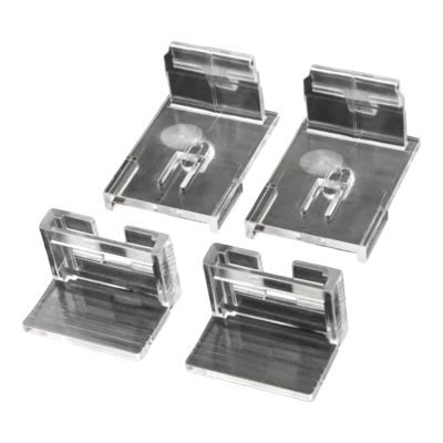 2 fixations universelles 3en1 pour store enrouleur Nisis gris GoodHome
