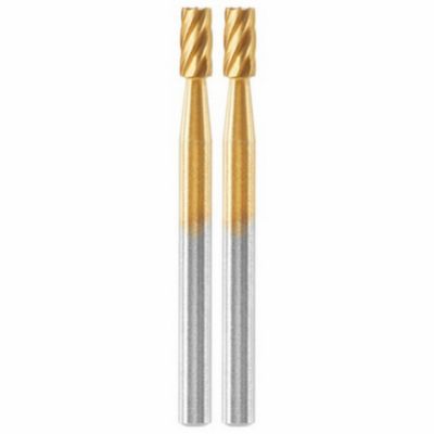 2 Mèches Acier Rapide M2 Revêtues TiN 5,6 Mm - Pointe 135° Pour Acier, Inox, Métaux Durs - Pour Perçage Précis Et Durable