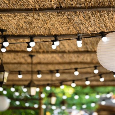 2 Guirlandes solaire PARTY MILKY 10 globes 5.7M