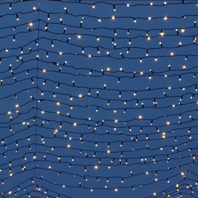 2 Guirlandes solaire YOGY SOLAR WARM 200 LED 16.3M
