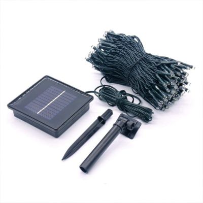 2 Guirlandes solaire YOGY SOLAR WARM 200 LED 16.3M