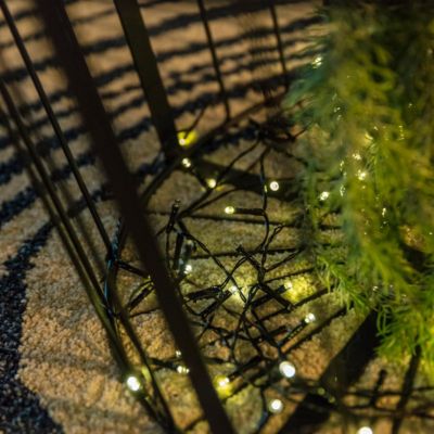 2 Guirlandes solaire YOGY SOLAR WARM 200 LED 16.3M