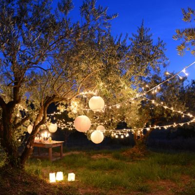 2 Guirlandes solaire YOGY SOLAR WARM 200 LED 16.3M