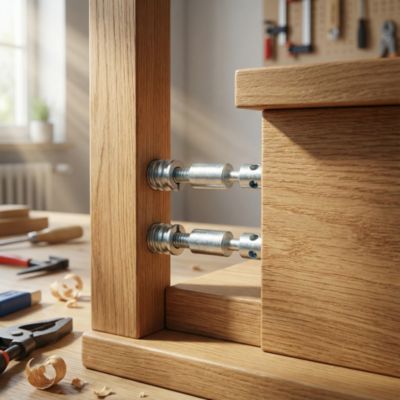 2 kits de vis de rappel Acier zingué ø8 mm x L.60 mm