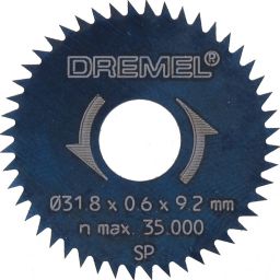 2 lames de scie circulaire Dremel 31.8 mm