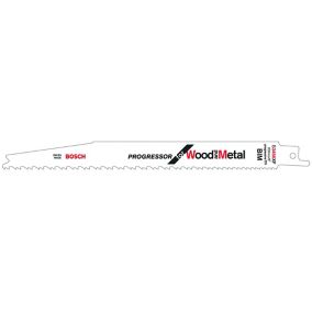 2 lames de scie sabre bois Bosch 3456XF l.150mm