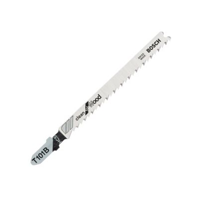 2 lames de scie sauteuse T droite propre Bosch Bois