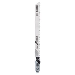 2 lames scie sauteuse Bosch pour coupe fine bois