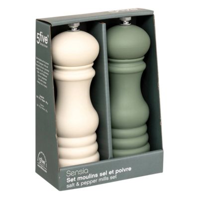 2 moulins à épices Sensia 14,5cm - Multicolore- 5five