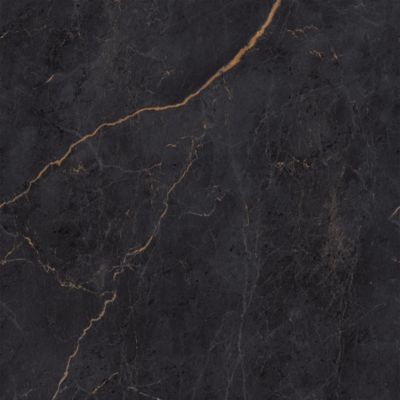 2 panneaux muraux de salle de bains l.100 x H.210 cm, effet marbre anthracite cuivre, Schulte DécoDesign Softtouch