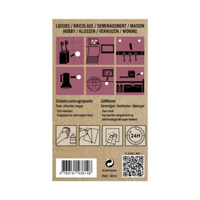 Lot De 250 Pastilles Adhésives Numérotées 15 Mm En PVC - Résistantes Aux Intempéries, Imperméables, Pour Classement, Inventaire, Marquage - Rouge - 4