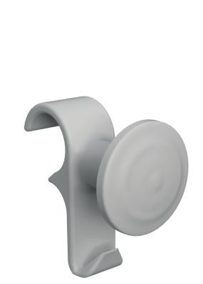 2 patères pour sèche-serviettes Flobain Noirot blanc