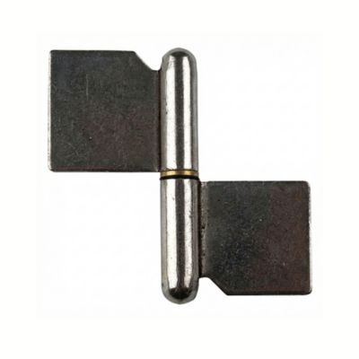 2 paumelles de grille à souder Diall 60 mm