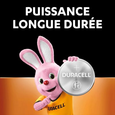 2 piles bouton CR 2450 - Duracell - 3V