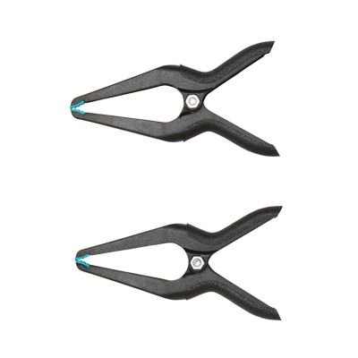 2 pinces à ressort à bec long Wolfcraft Microtip 60 mm