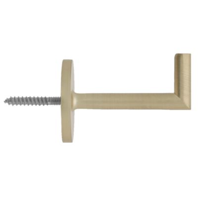 2 porte embrasses rideau métal doré mat L.53,5mm Mobois
