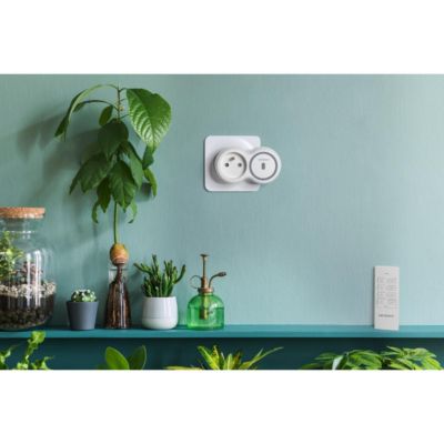 2 prises + télécommande Bolea Zenitech