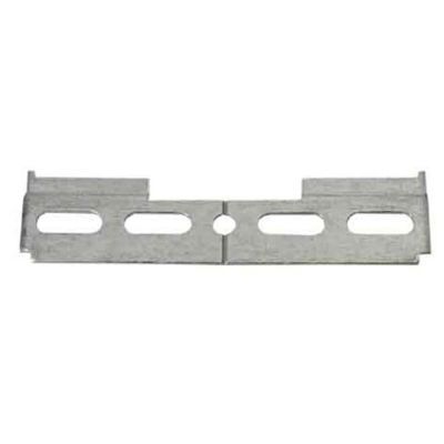 2 Profils d'accrochage double Z Acier zingué 110x43 mm