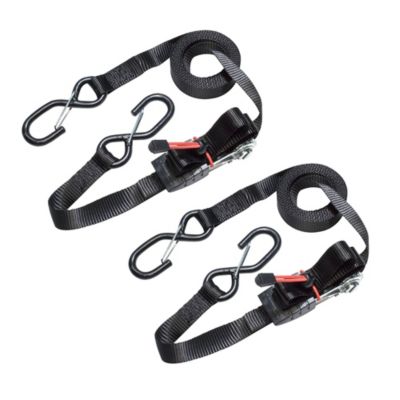 2 sangles à cliquet avec crochets S Master Lock