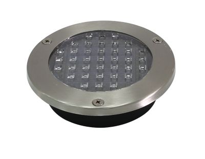 2 spots encastrable solaire Glend IP65 GoodHome lumière bleue