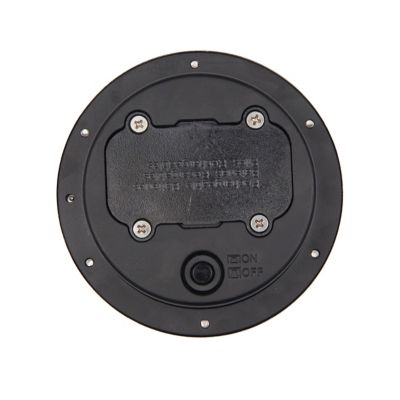 2 spots encastrable solaire Glend IP65 GoodHome lumière bleue