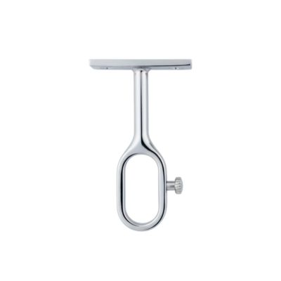 2 supports pour tingle de penderie ovale 3 x 1,5 cm