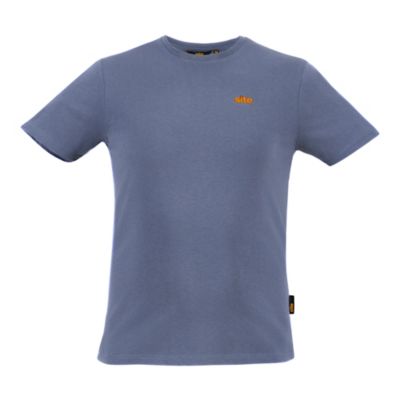 2 t-shirts simple Site bleu et gris taille XL