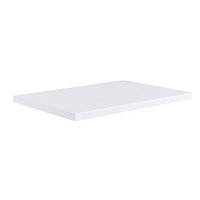 2 tablettes blanches 49,9 x 45 x 2,2 cm FORM Oppen