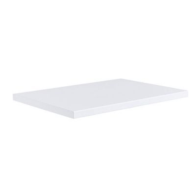 2 tablettes blanches 49,9 x 45 x 2,2 cm FORM Oppen